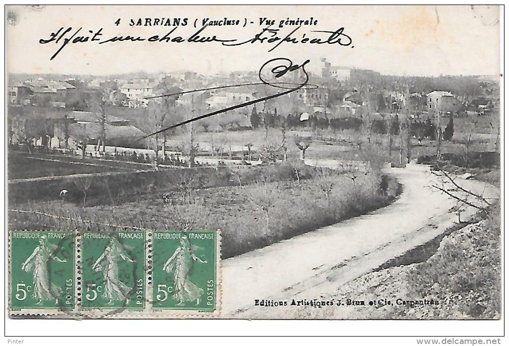 SARRIANS - Vue Générale - Sarrians