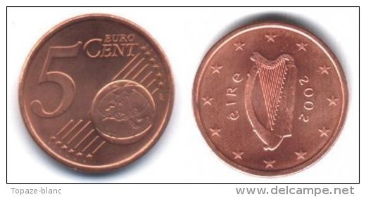 IRLANDE - 5 EUROCENT 2002 / NEUVE - Ireland