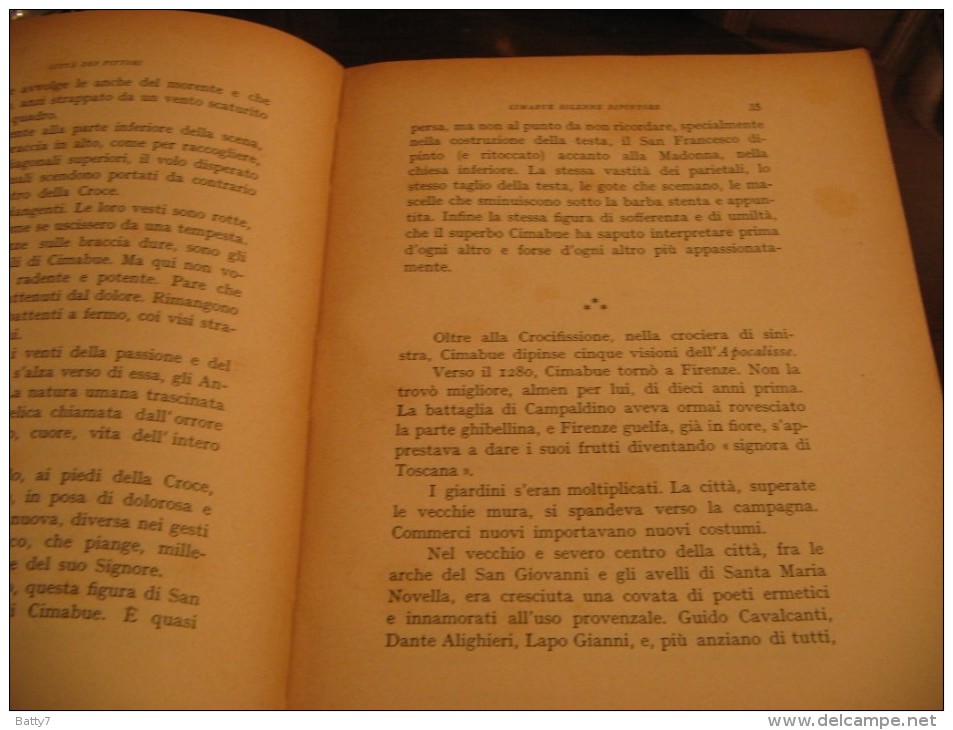 PIERO BARGELLINI - CITTA' DI PITTORI - VALLECCHI EDITORE 1939 - ARTE - Arts, Architecture