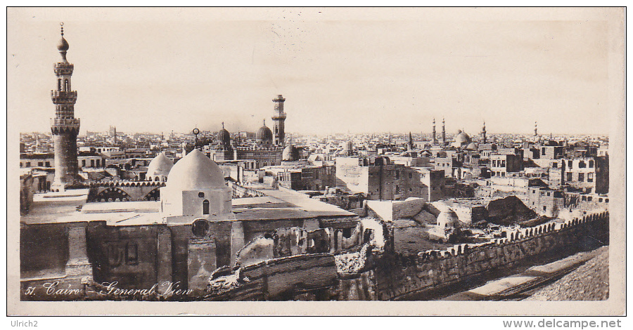 Vintage Postcard - Cairo - General View (3037) - Kairo