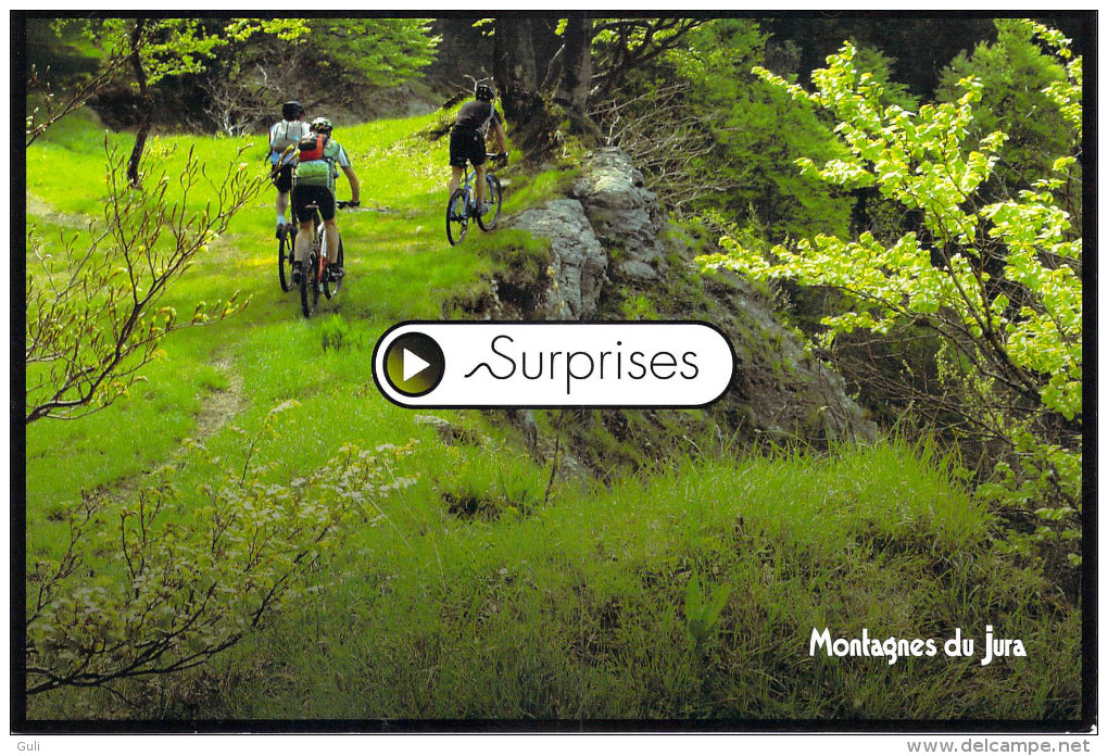 SPORT - Balade En VTT Parcours De La Forestière Montagnes Du Jura  "SURPRISES" V.T.T (vélo Bicyclette Bicycle Cycle) - Cycling