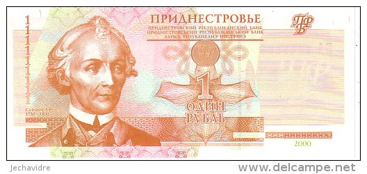 TRANSNITRIE   1 Ruble   Emission De 2000    Pick 34 A              ***** BILLET  NEUF ***** - Other - Europe
