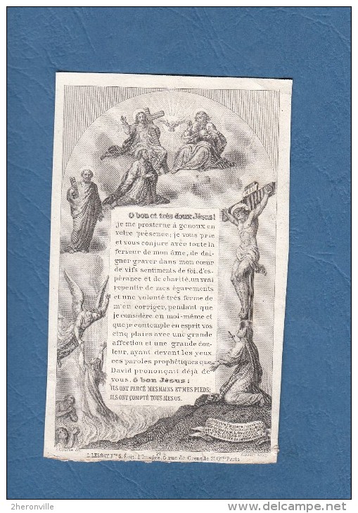 Carte Ancienne De Décès De 1875 - Chanoine GIRAULT , Curé De Saint CYR En PAIL , EVRON , LAVAL , LE MANS - Historical Documents