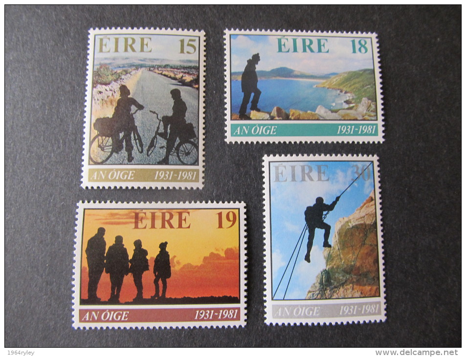 IRELAND - 1981  - Sc 498/501, Mi 441/444, Yv 446/449 - Ungebraucht