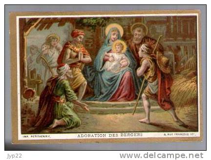 Image Pieuse Holy Card Chromo ? - Imp Petithenry N.T. 11 - Adoration Des Bergers - Andachtsbilder