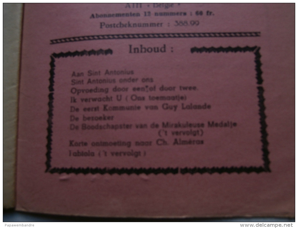 De Liefdadigheid  Mei 1967 (Bois Du Renard Ath) : Ch Almeras, E Bourron, Lalande - Andere & Zonder Classificatie