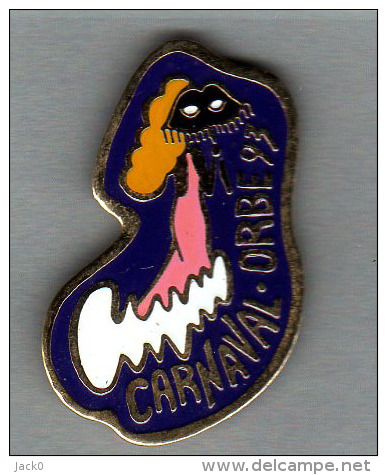 Pin´s  SUISSE, Cirque, Clown, Carnaval  De  ORBE  En  1993 - Verenigingen