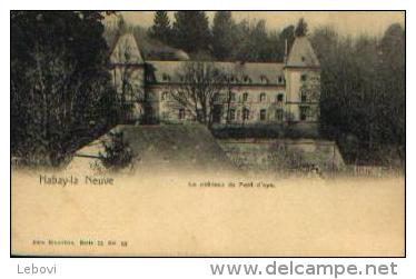 HABAY-LA-NEUVE « Le Château Du Pont D’oye » Nels Série 31 N° 22 - Ambulant ARLON-BXL 2 - Pas De Millésime/oblitération - Ambulante Stempels