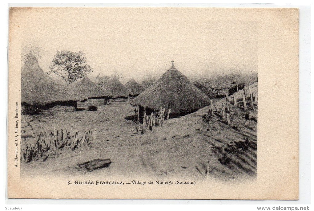 GUINEE FRANCAISE - VILLAGE DE NIENEYA (SOUSOUS) - Guinée Française