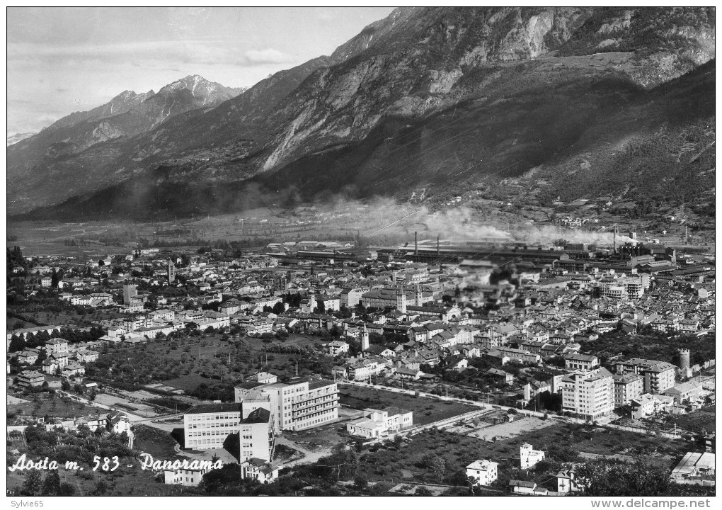 AOSTE - Italie - Vue Générale. - Aosta
