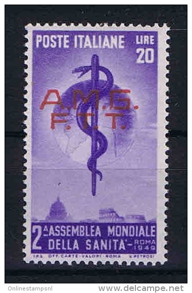 Italy AMG FTT, 1949 Sa 46 , Mi 70  MNH/** , Signed/ Signé/signiert/ Approvato - Mint/hinged