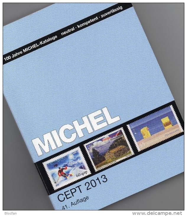Briefmarken Katalog MlCHEL CEPT 2013 Neu 52€ Jahrgangs-Tabelle Stamps Europa Vorläufer NATO EFTA KSZE Symphatie-Ausgaben - Zypern