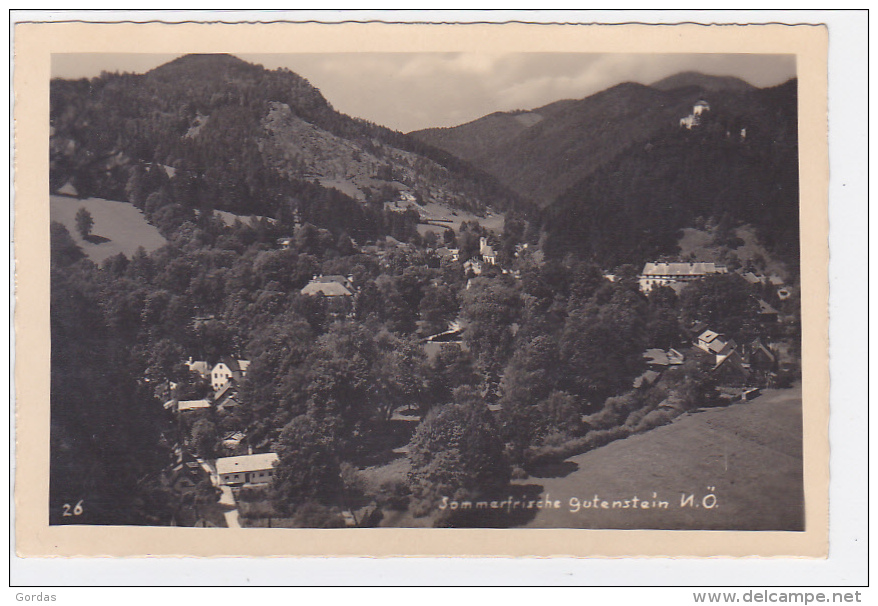 Austria - Gutenstein - Nazi Stempel - Gutenstein