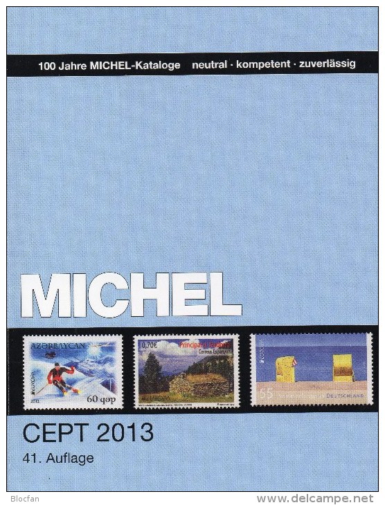 Briefmarken Katalog CEPT 2013 Neu 52€ Mit Jahrgangstabelle Von MlCHEL Europa Vorläufer NATO EFTA KSZE Symphatie-Ausgaben - Matériel Et Accessoires