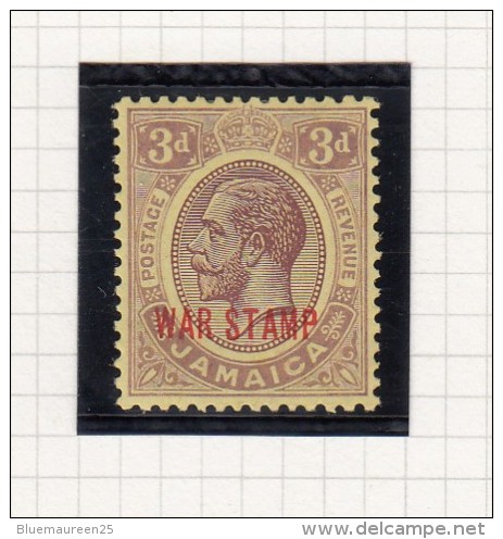 King George V - WAR STAMPS - 1919 - Jamaica (...-1961)