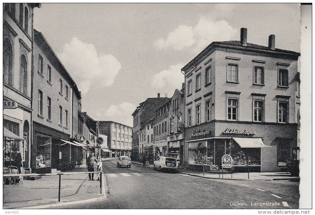 4060 VIERSEN - DÜLKEN, Langestrasse, 1962 - Viersen