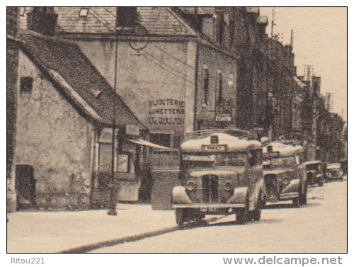 71 - GUEUGNON - Rue De La Liberté - L´Hôtel De Ville - ANIMATION CAMION Autobus PARAY Bijouterie Goujon ZENITH - Gueugnon