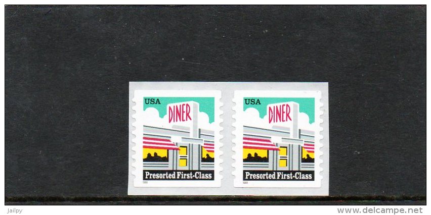 ETATS-UNIS   2 Timbres   Année 1998   Y&T:49   Scott: 3208A  (préoblitérés Neufs ) - Precancels