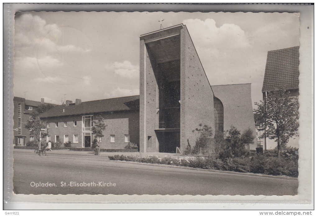 5090 LEVERKUSEN - OPLADEN, St. Elisabeth Kirche - Leverkusen