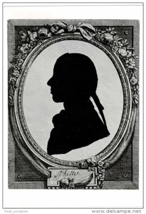 Thème - Silouhette - Schiller - Schattenriss - Scherenschnitt - Silhouette