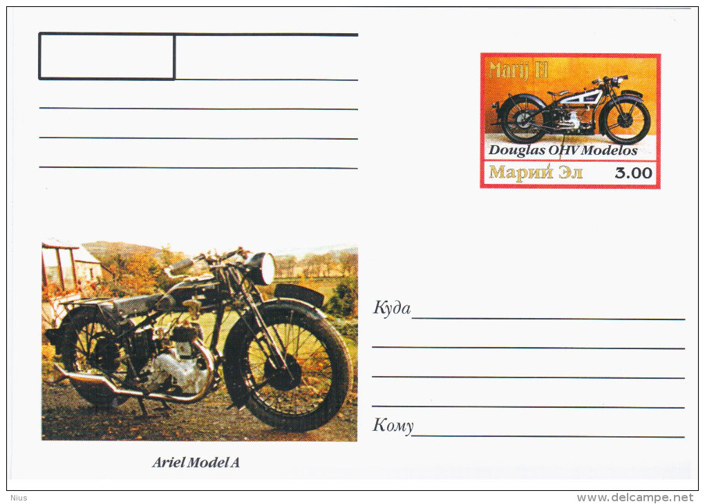 Mari El Republic, Russia, Transport Motorcycle Motorbike Cycle - Altri & Non Classificati