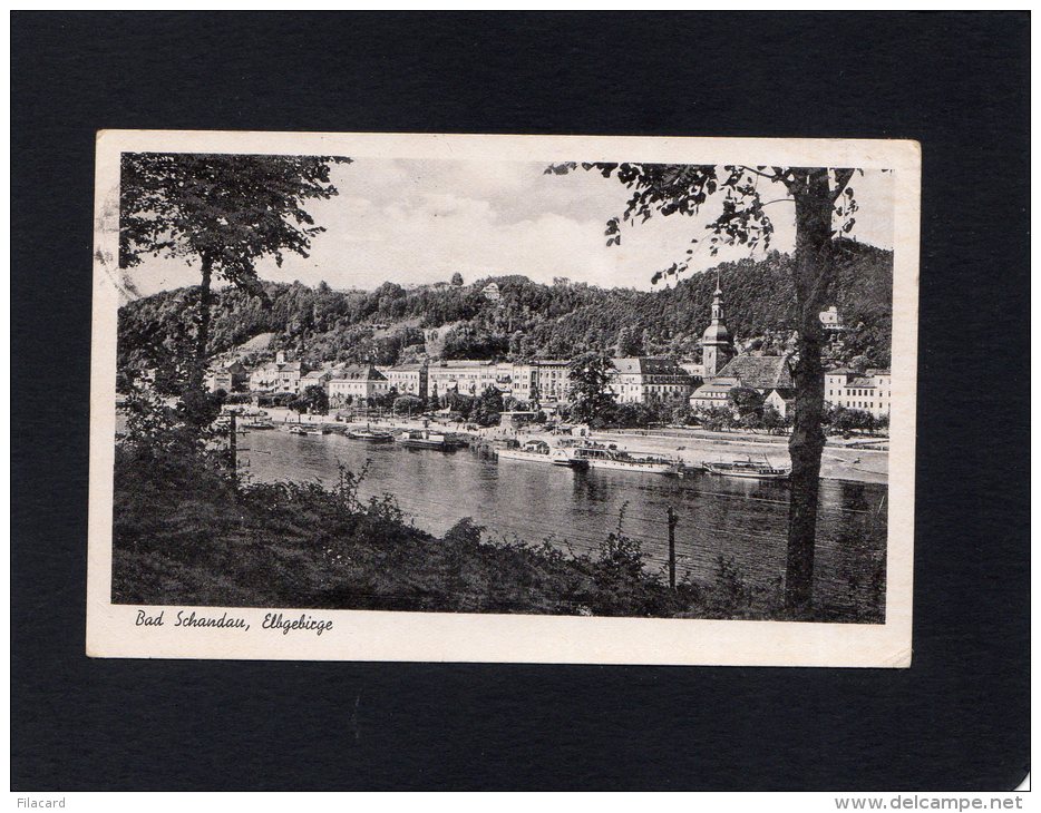 47156    Germania,    Bad  Schandau,  Elbgebirge,  VGSB  1943 - Bad Schandau