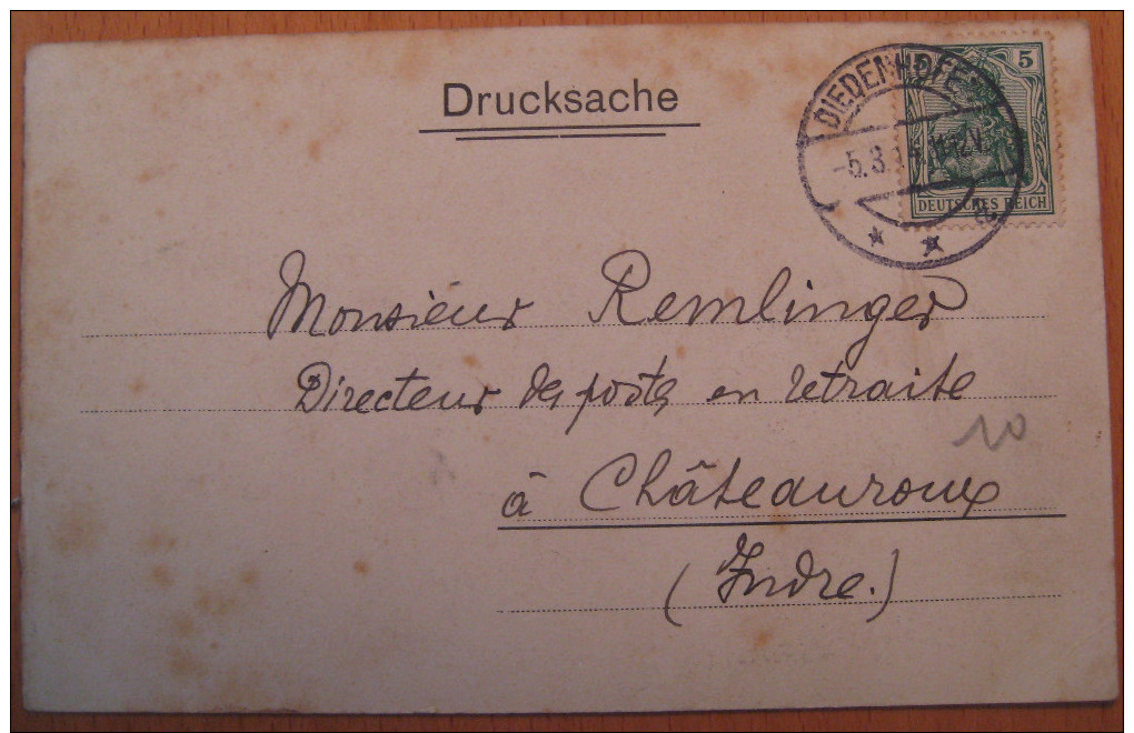 CPA Thionville Diedenhofen (1902) - Thionville