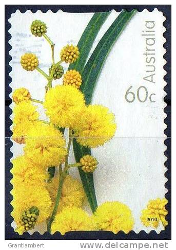 Australia 2010 For Special Occasions 60c Wattle Self-adhesive Used - Gebraucht