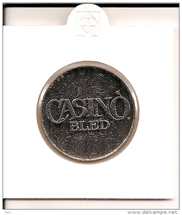 TOKEN JETON SLOVENIA  ( Casino BLED ) - Casino