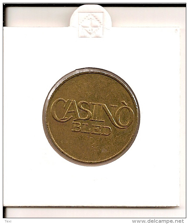 TOKEN JETON SLOVENIA  ( Casino BLED ) - Casino