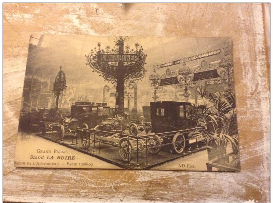 Grand Palais Stand La Buire Salon De L Automobile Paris 1908-09 - Expositions