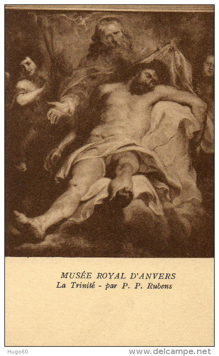 MUSEE ROYAL D´ANVERS - La Trinité Par P. P. Rubens - Peintures & Tableaux