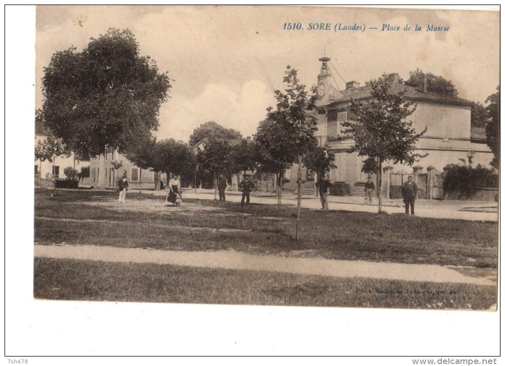 40----SORE---place De La Mairie---voir 2 Scans - Sore