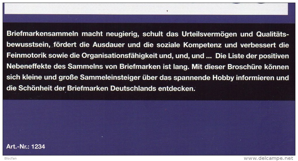 Motivation Sammelspaß Für Einsteiger 2014 Neu 60€ With 250 Stamps Briefmarken Sammeln Junior-Wissen Catalogue Of Germany - Sachbücher