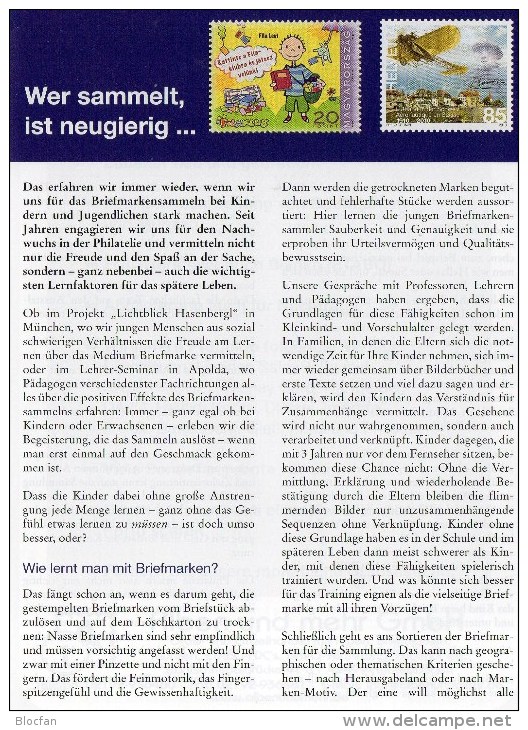 With 250 Stamps Sammelspaß Für Einsteiger 2014 New 60€ Motivation Briefmarken Sammeln Junior-Wissen Catalogue Of Germany - Puzzles