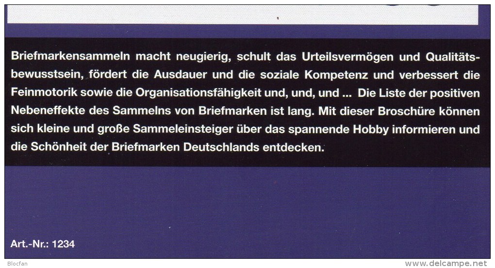 With 250 Stamps Sammelspaß Für Einsteiger 2014 New 60€ Motivation Briefmarken Sammeln Junior-Wissen Catalogue Of Germany - Collections
