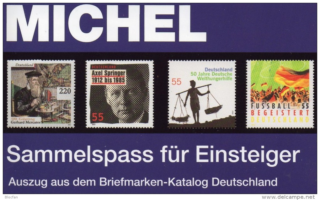 With 250 Stamps Sammelspaß Für Einsteiger 2014 New 60€ Motivation Briefmarken Sammeln Junior-Wissen Catalogue Of Germany - Collections