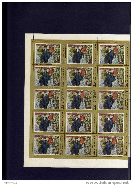 Lotto FOGLI INTERI  MNH**- Europa - Russia - Cecoslovacchia-altri / ALBUM AD ANELLI / fg cristal - alto valore catalogo