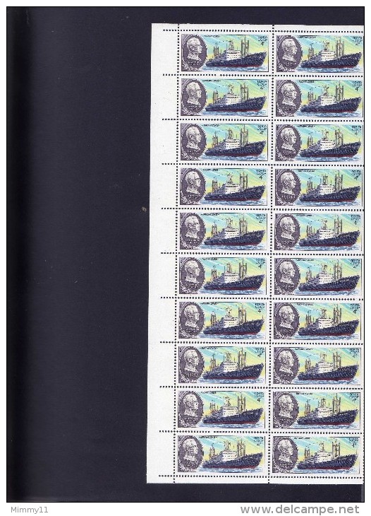 Lotto FOGLI INTERI  MNH**- Europa - Russia - Cecoslovacchia-altri / ALBUM AD ANELLI / fg cristal - alto valore catalogo