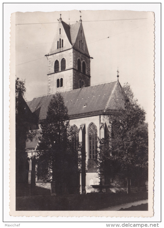 Ravensburg - Eglise Notre-Dame - Circulé 1949, Sous Enveloppe, Bord Sup Coupé - Ravensburg