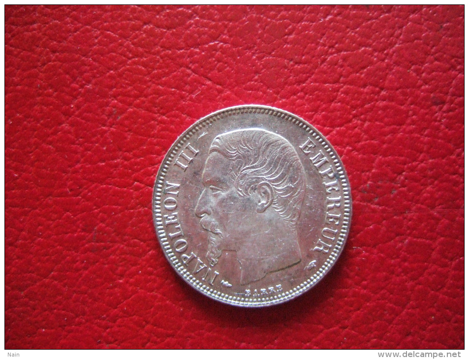 Napoléon III - 1 FRANC TÊTE NUE - 1854 A - SUP - " RARE " - - Autres & Non Classés