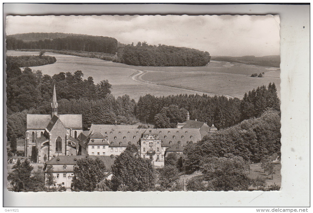 5238 HACHENBURG - MARIENSTATT, Abtei, 1956, Landpoststempel "22b Abtei Marienstatt üb. Hachenburg/Westerwald" - Hachenburg