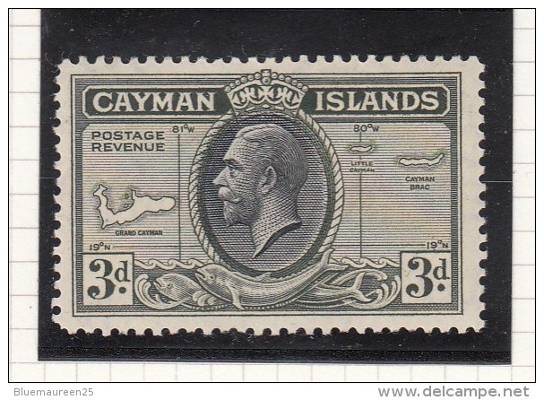 King George V - 1935 - Caimán (Islas)