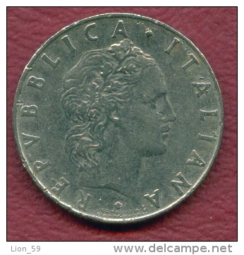 F3106 / - 50 Lire  - 1956  - Italia Italy Italie Italien Italie - Coins Munzen Monnaies Monete - 50 Lire