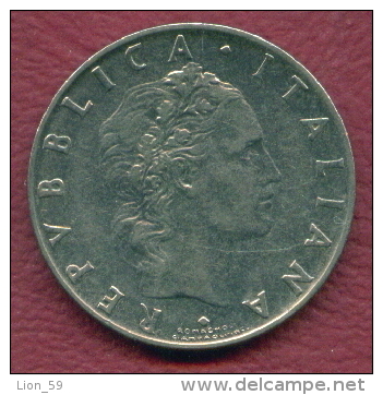 F3109 / - 50 Lire  - 1966  - Italia Italy Italie Italien Italie - Coins Munzen Monnaies Monete - 50 Liras