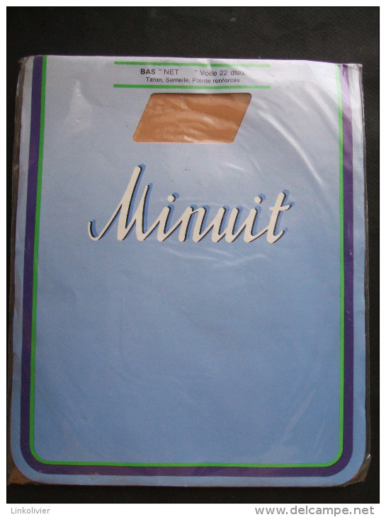 BAS MINUIT Croisette T 2 - Voile 22 Dtex - Sous Emballage, Neuf - Panties