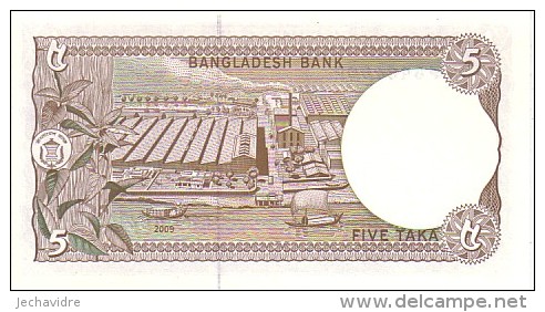 BANGLADESH   5 Taka  Daté De 2009   Pick 46 X         ***** BILLET  NEUF ***** - Bangladesh