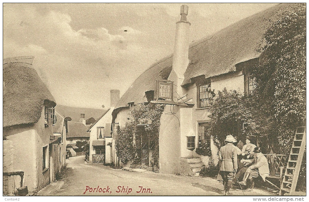 ANGLETERRE PORLOCK SHIP INN - Autres & Non Classés