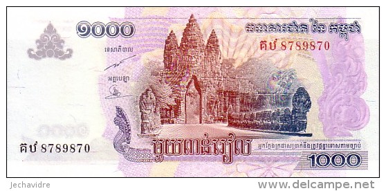 CAMBODGE   1 000  Riels   Daté De 2007   Pick 58 B         ***** BILLET  NEUF ***** - Cambodia