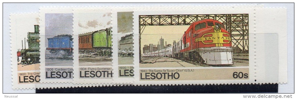 Serie Nº 600/4 Lesotho - Treni